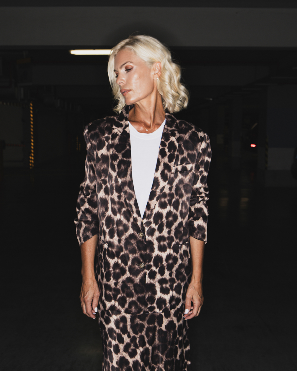Leopard σακάκι